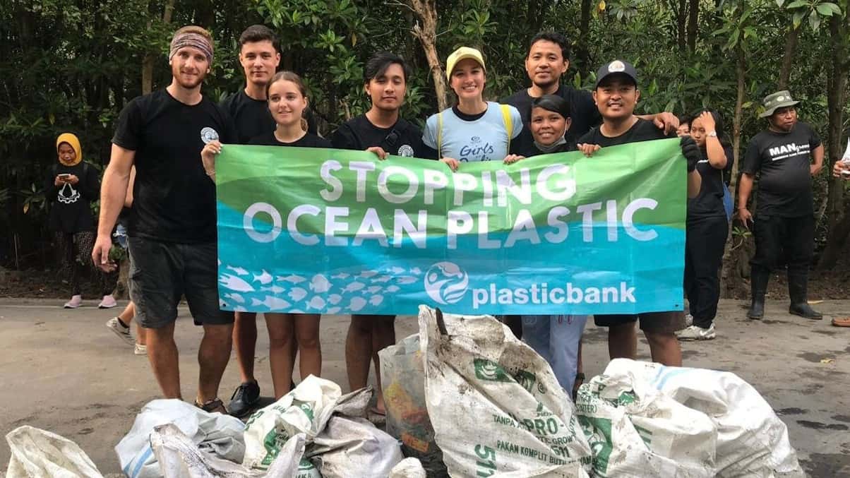 Oceanness plastic collectors supporting Plastic Bank